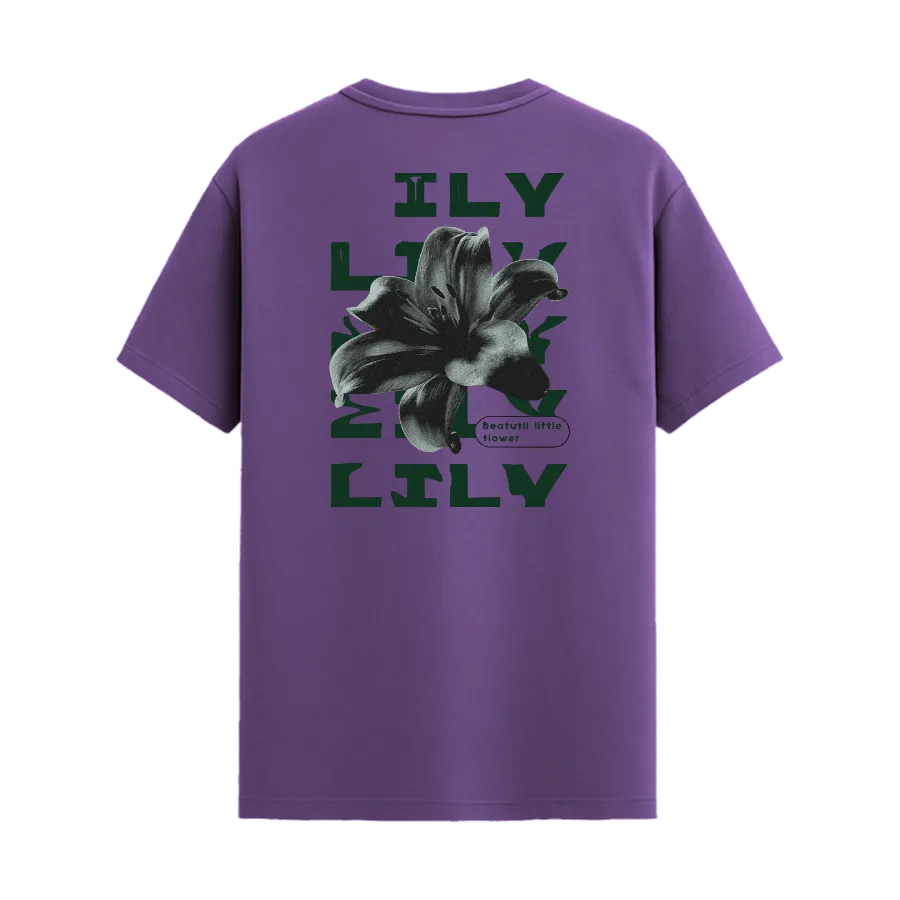 TRENDYFT Minimal Logo Graphic Regular Fit T-Shirt 180 GSM - Image 2