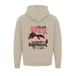 TRENDYFT Not Lazy Graphic Oversized Hoodie 430 GSM - Thumbnail Image 1