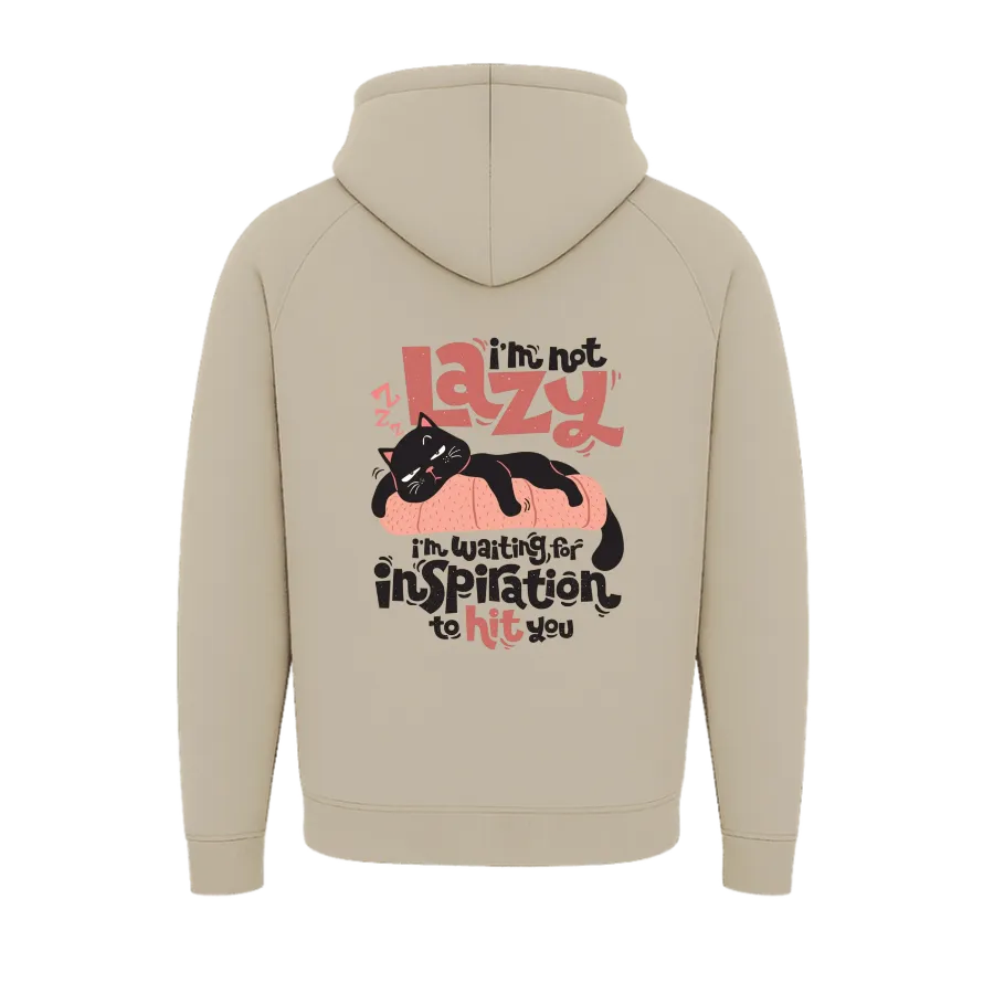 TRENDYFT Not Lazy Graphic Oversized Hoodie 430 GSM - Image 1