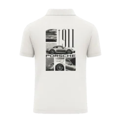TRENDYFT Porsche Graphic Polo T-Shirt 220 GSM - Thumbnail Image 1