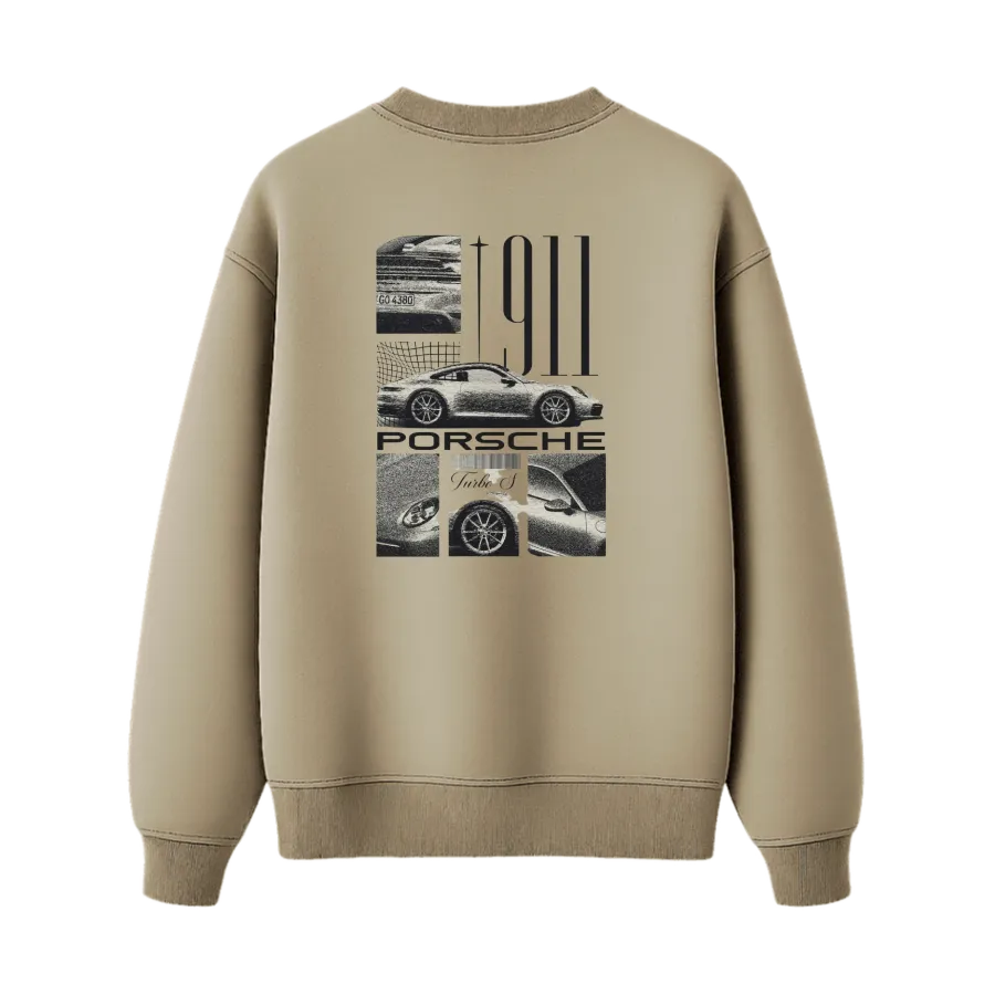 TRENDYFT Porsche Graphic Regular Fit Sweatshirt 300 GSM - Image 2