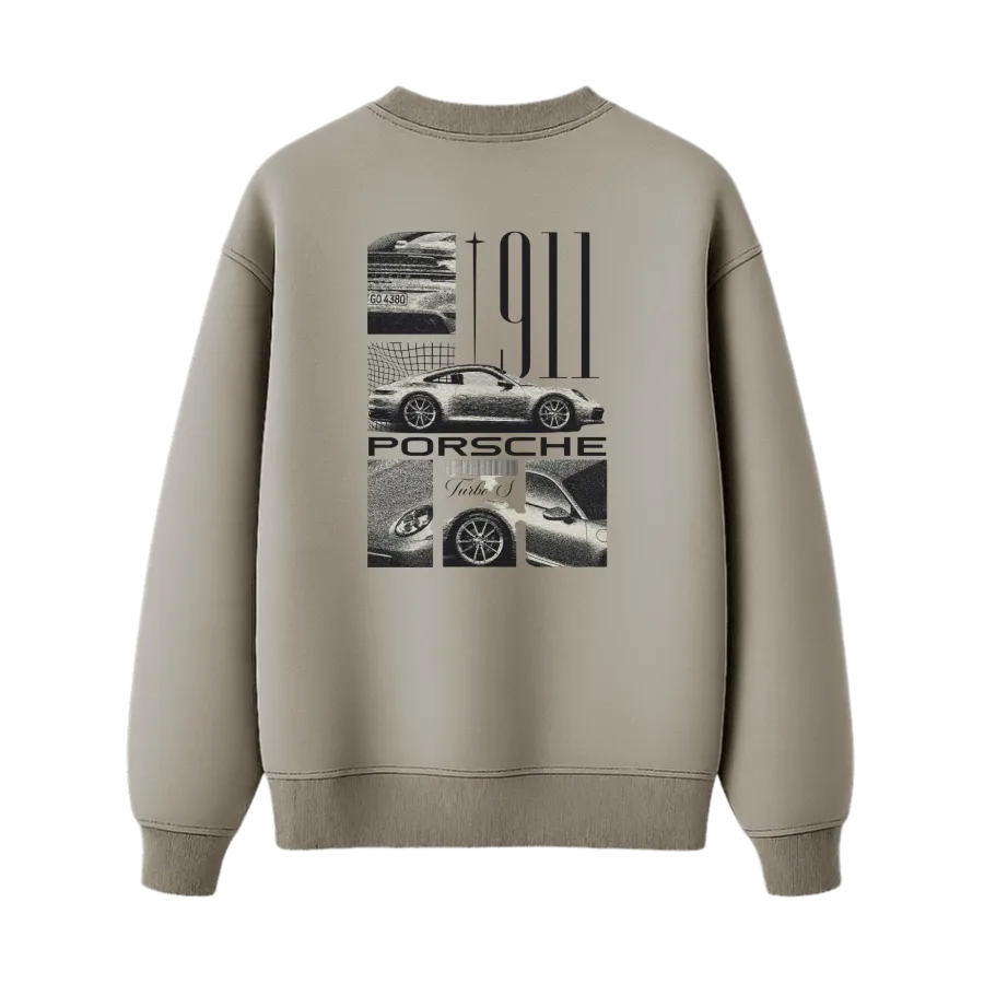 TRENDYFT Porsche Graphic Regular Fit Sweatshirt 300 GSM - Image 1