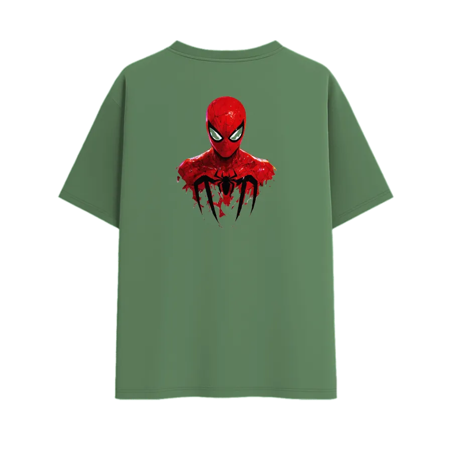 TRENDYFT Spider Graphic Oversized T-Shirt 220 GSM - Image 8
