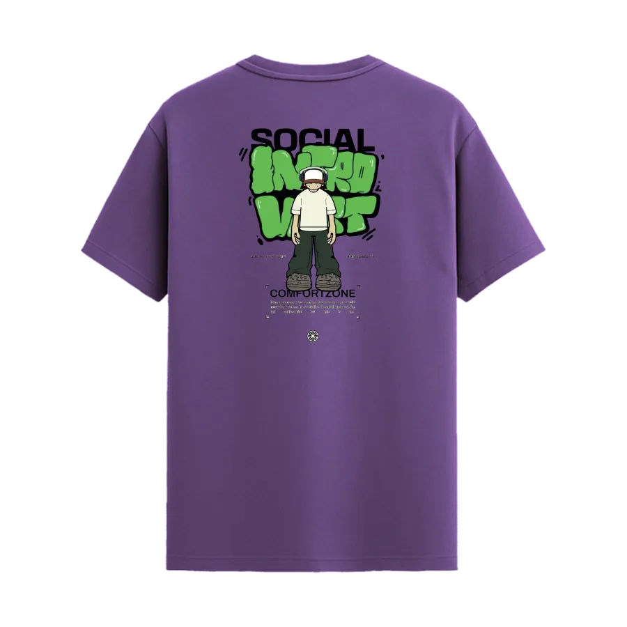 TRENDYFT Social Energy Graphic Regular Fit T-Shirt 180 GSM - Image 4