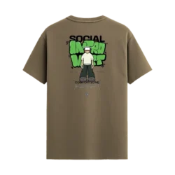 TRENDYFT Social Energy Graphic Regular Fit T-Shirt 180 GSM - Thumbnail Image 2