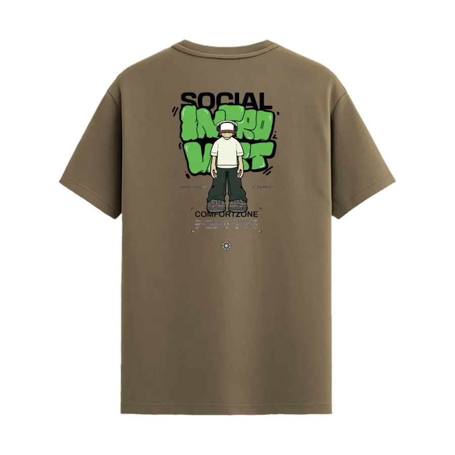 TRENDYFT Social Energy Graphic Regular Fit T-Shirt 180 GSM - Image 2