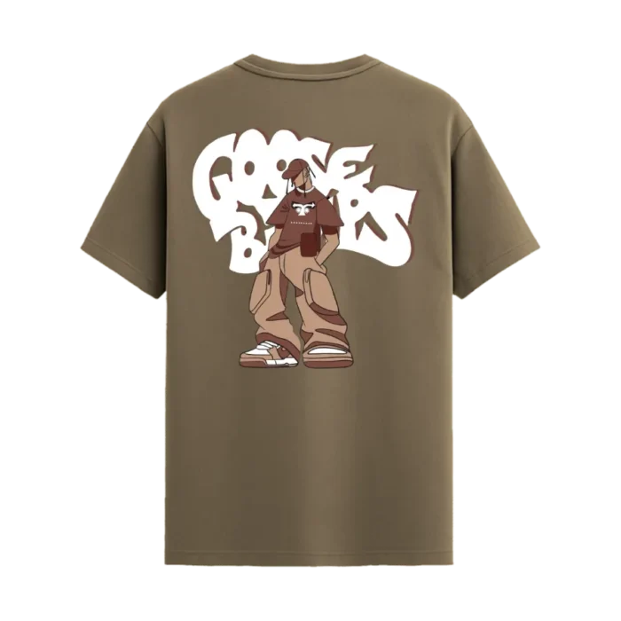 Teddy Bear Graphic T Shirt 180 GSM