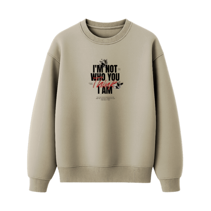 TRENDYFT Statement Type Regular Fit Sweatshirt 300 GSM