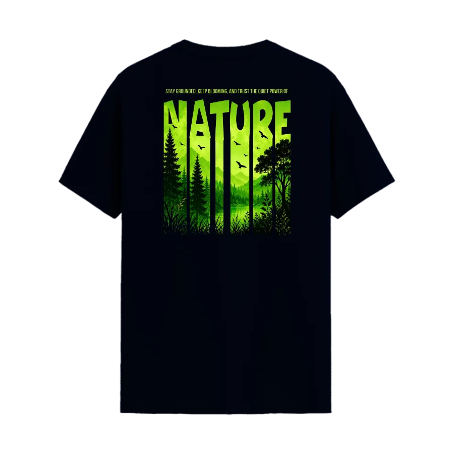 TRENDYFT Nature Graphic Regular T Shirt 180 GSM - Image 4