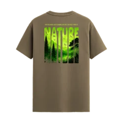 TRENDYFT Nature Graphic Regular T Shirt 180 GSM - Thumbnail Image 3