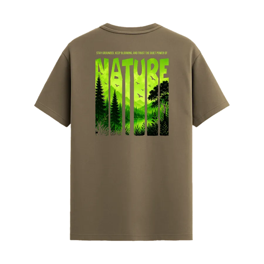 TRENDYFT Nature Graphic Regular T Shirt 180 GSM - Image 3