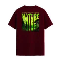 TRENDYFT Nature Graphic Regular T Shirt 180 GSM - Thumbnail Image 2