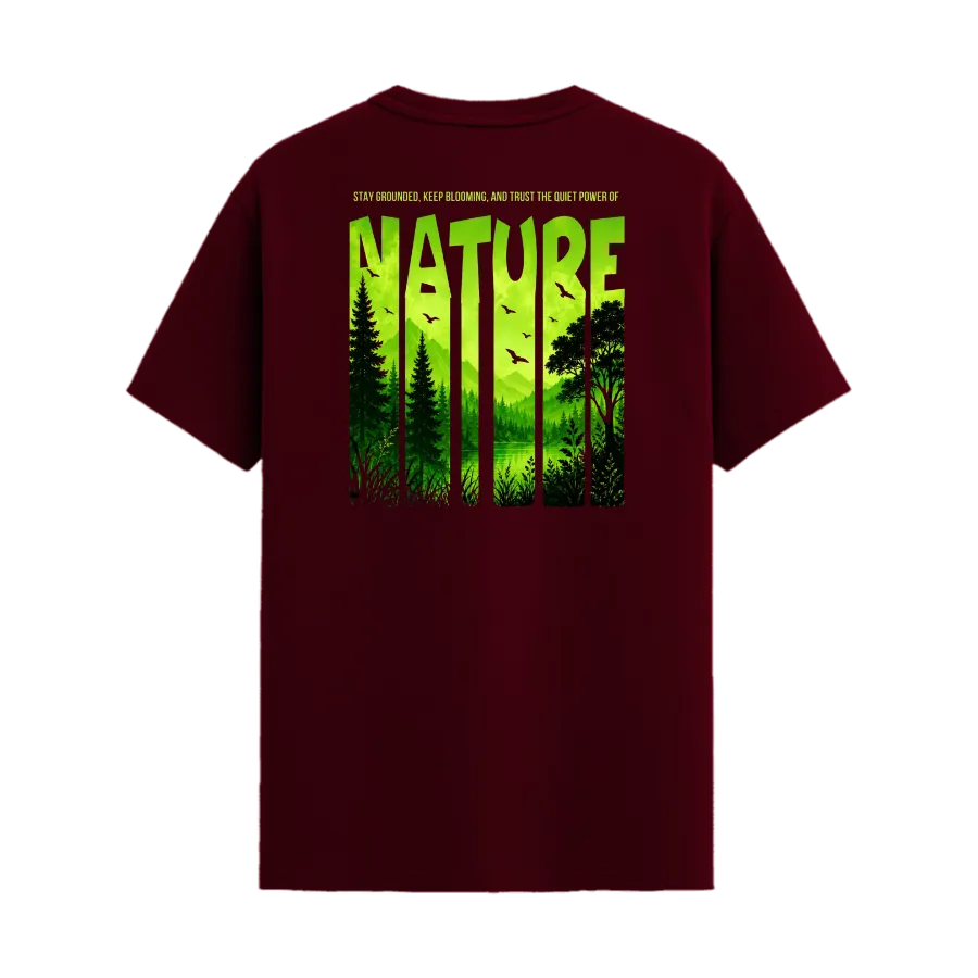 TRENDYFT Nature Graphic Regular T Shirt 180 GSM - Image 2