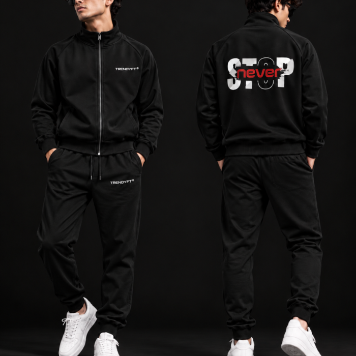 TRENDYFT Premium Regular Fit Track Suit
